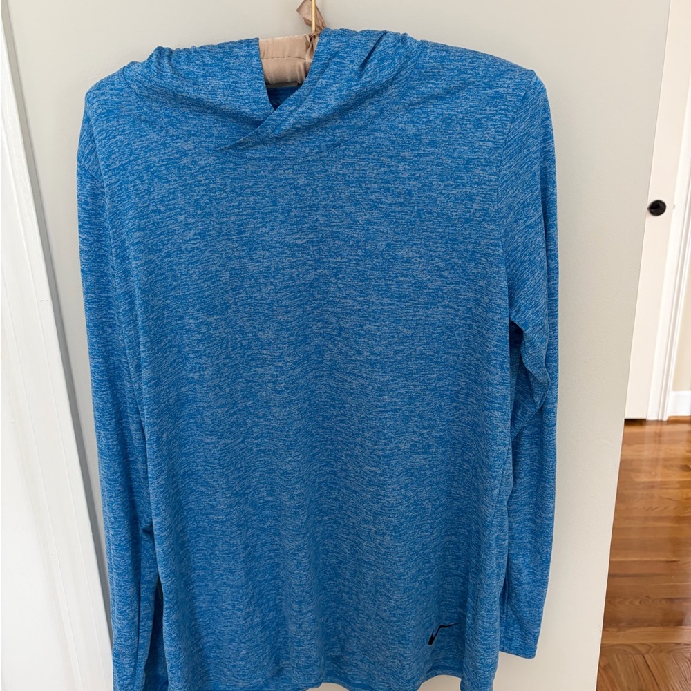 Nike Blue Women's Lightweight Hoodie.